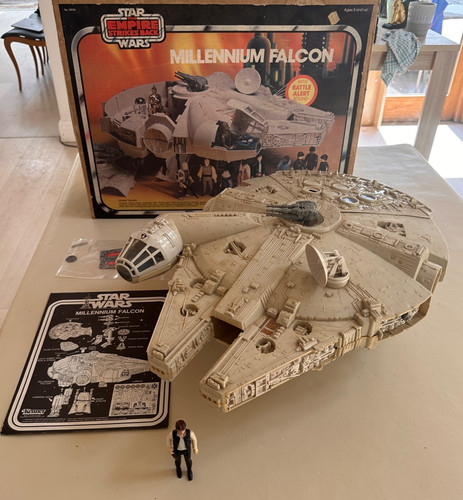 Vintage star wars millennium - wars,