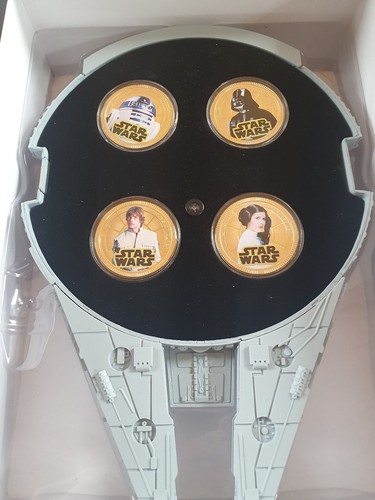 Star wars sammler münzen - wars, mit