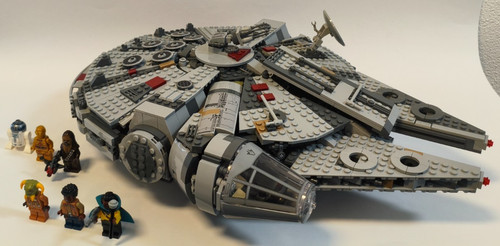Lego star wars millennium - star,